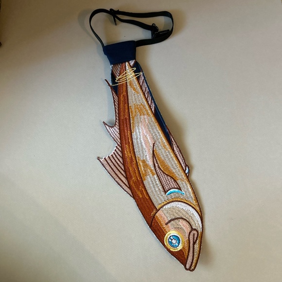 Boho fish tie S121 - Picture 3 of 5